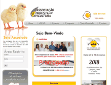Tablet Screenshot of apa.com.br